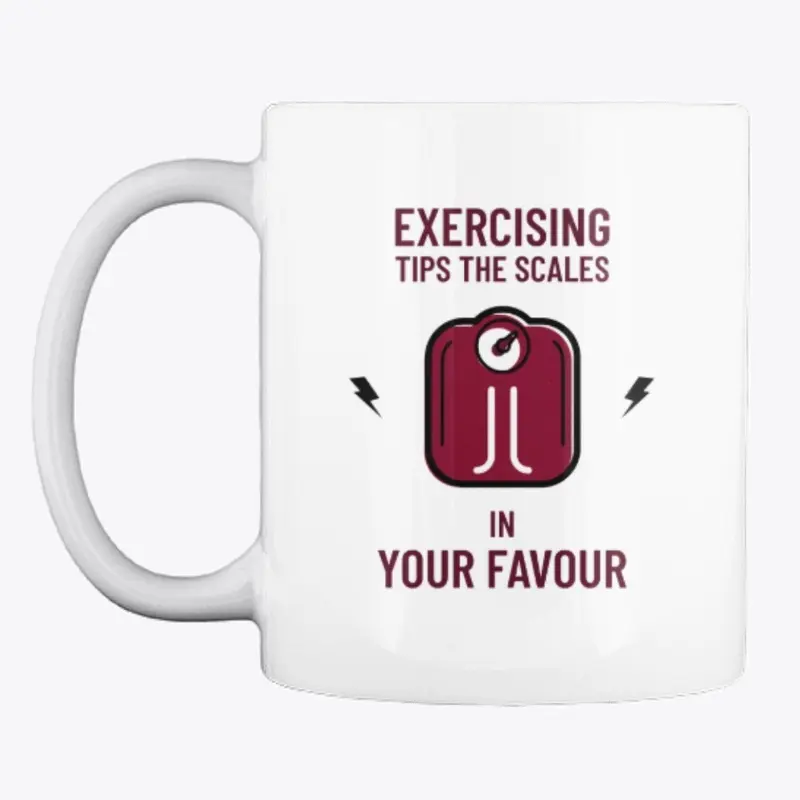 Exercising tips the scales